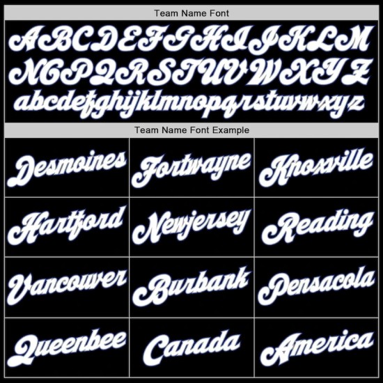 Custom Black White-Royal Authentic Baseball Jersey