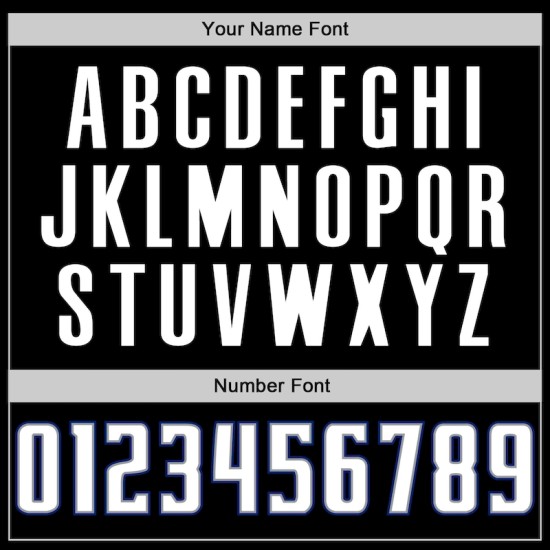 Custom Black White-Royal Authentic Baseball Jersey