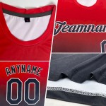 Custom Aqua Teal-Black Fade Fashion Performance T-Shirt Custom Aqua Teal-Black Fade Fashion Performance T-Shirt