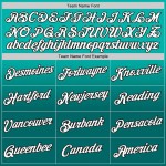 Custom Aqua Teal-Black Fade Fashion Performance T-Shirt Custom Aqua Teal-Black Fade Fashion Performance T-Shirt