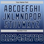 Custom Light Blue Navy-White Fade Fashion Round Neck Sublimation Basketball Suit Jersey Custom Light Blue Navy-White Fade Fashion Round Neck Sublimation Basketball Suit Jersey