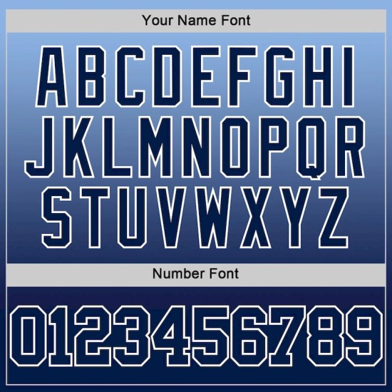 Custom Light Blue Navy-White Fade Fashion Round Neck Sublimation Basketball Suit Jersey Custom Light Blue Navy-White Fade Fashion Round Neck Sublimation Basketball Suit Jersey