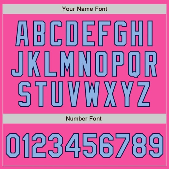 Custom Pink Light Blue-Navy Bomber Varsity Letterman Zipper Jacket Custom Pink Light Blue-Navy Bomber Varsity Letterman Zipper Jacket