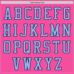 Custom Pink Light Blue-Navy Bomber Varsity Letterman Zipper Jacket Custom Pink Light Blue-Navy Bomber Varsity Letterman Zipper Jacket