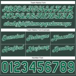 Custom Gray Kelly Green-Hunter Green Authentic Throwback Split Fashion Basketball Shorts Custom Gray Kelly Green-Hunter Green Authentic Throwback Split Fashion Basketball Shorts