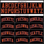 Custom Black Orange-Royal Authentic Throwback Basketball Jersey Custom Black Orange-Royal Authentic Throwback Basketball Jersey