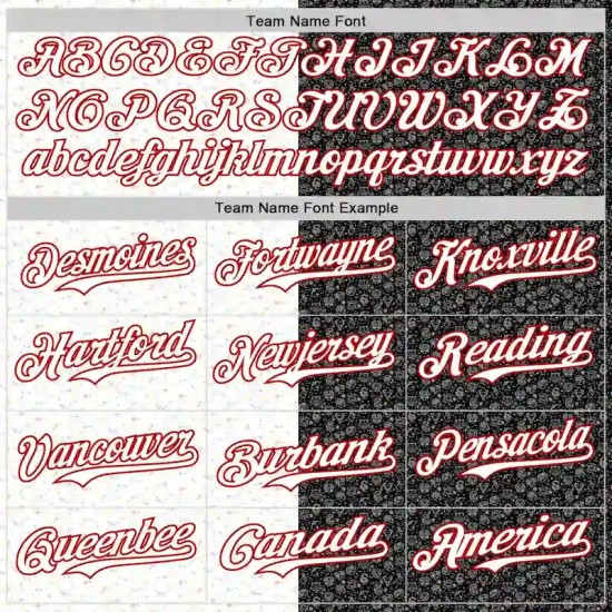 Custom Black White-Red 3D Pattern Design Constellation Space Galaxy Star Authentic Baseball Jersey Custom Black White-Red 3D Pattern Design Constellation Space Galaxy Star Authentic Baseball Jersey