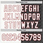 Custom Black White-Red 3D Pattern Design Constellation Space Galaxy Star Authentic Baseball Jersey Custom Black White-Red 3D Pattern Design Constellation Space Galaxy Star Authentic Baseball Jersey