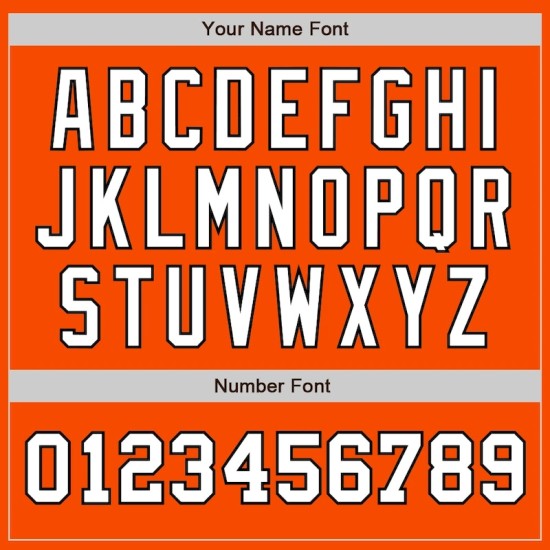 Custom Orange White-Black Authentic Two Tone Baseball Jersey Custom Orange White-Black Authentic Two Tone Baseball Jersey