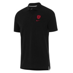 Polo piqué noir RCT Nike 25-26