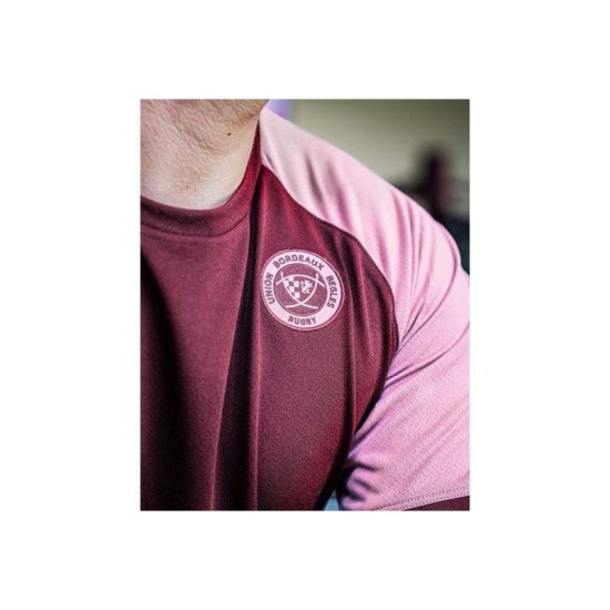 T-SHIRT BORDEAUX TRAINING MOKIBA UBB - KAPPA