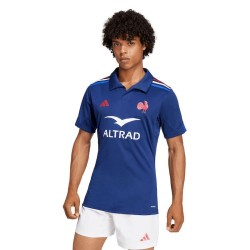 Maillot Domicile XV de France FFR ADIDAS 2024/2025 Performance Bleu