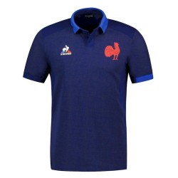 Polo Replica XV de France FFR Le Coq Sportif 2023/2024 bleu homme