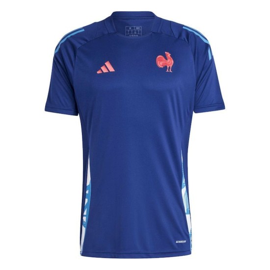T-Shirt ADIDAS FFR Training 24/25 Bleu Homme