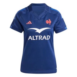 Maillot Domicile XV de France Femme FFR ADIDAS 2024/2025 bleu