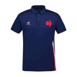 Polo LE COQ SPORTIF FFR 23/24 Présentation Bleu Intense Homme