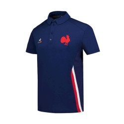 Polo LE COQ SPORTIF FFR 23/24 Présentation Bleu Intense Homme