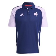 France Rugby FFR Men's Training Polo Dark Blue 25/26 Adidas