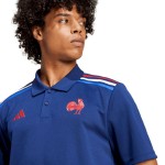 Polo ADIDAS FFR Supporter 24/25 Bleu Homme